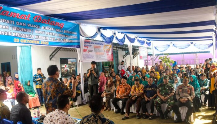 Potensial Jadi Kabupaten Terdepan, Asri Ludin Tambunan: 2026 Pembangunan Deliserdang Dilakukan Lebih Awal