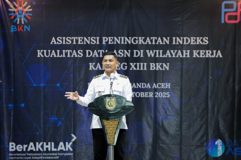 Pemko Banda Aceh Komit Tingkatkan Indeks Kualitas Data ASN