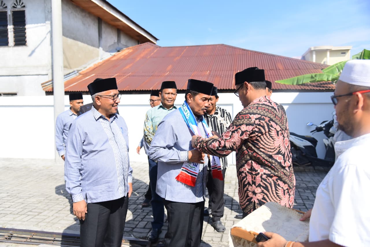 Dipimpin Wabup Syukri, Kafilah Aceh Besar Disambut Di Pendopo Pidie Jaya
