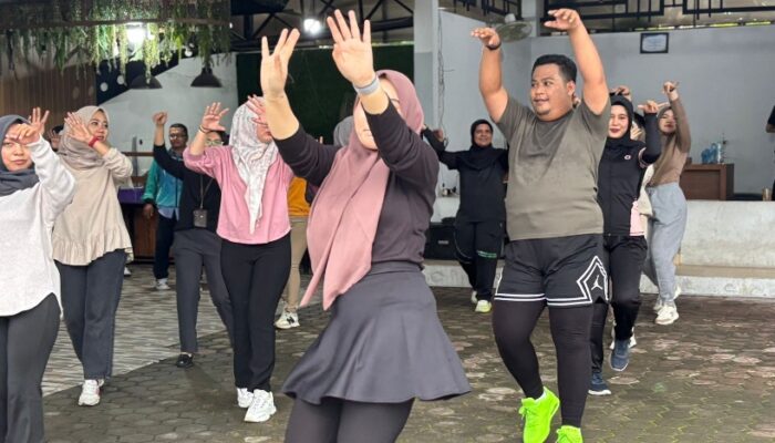 BRI BO Tanjungbalai Dorong Gaya Hidup Sehat Lewat Olahraga Bersama