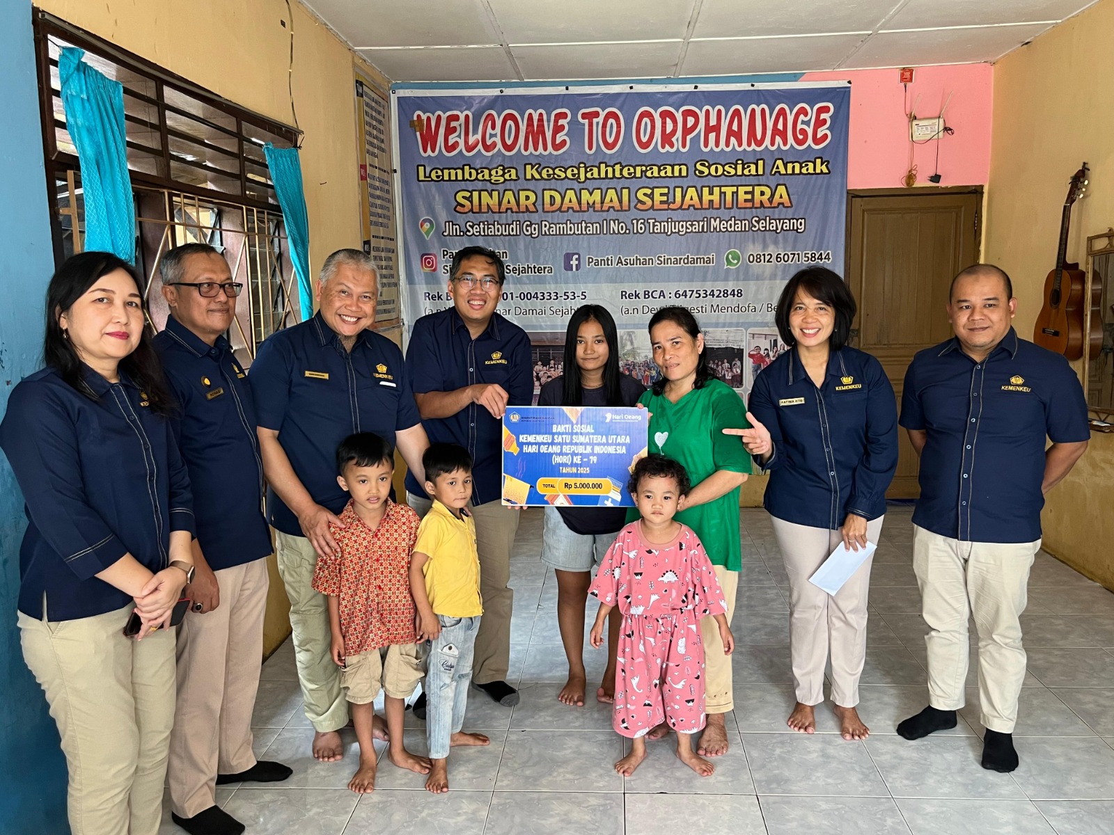 Kemenkeu Sumut Peringati Hari Oeang Ke-79 Dengan Kegiatan Sosial DanPemberdayaan UMKM