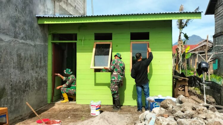 Program Unggulan KASAD, RTLH Satgas TMMD Ke-126 Capai 85 Persen