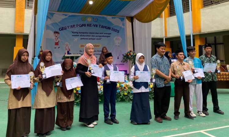 SD 2 Muhammadiyah Langsa Raih Dua Juara 1 Gebyar PGMI VII