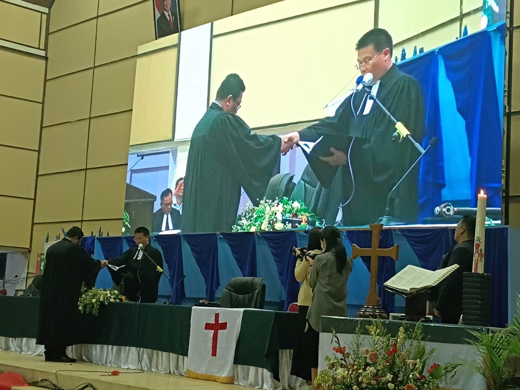Pendeta Hulman Sinaga Terpilih Ketua Rapat Pendeta HKBP Periode 2025-2029