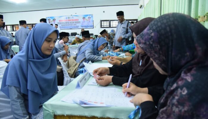 57 Peserta Kafilah Aceh Besar Lolos Verifikasi Faktual MTQ XXXVII Provinsi Aceh