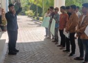 Mahasiswa Demo Di Kantor Bupati Madina, Soroti Dugaan Penggunaan Material Ilegal Proyek Puskesmas