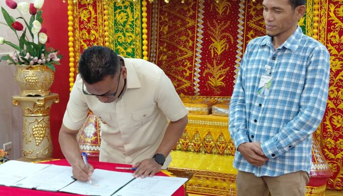 Pemerintah Abdya Teken MoU dengan BPJS Ketenagakerjaan