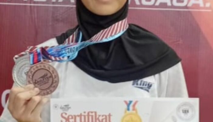 Sabrima Balqis Anwar, Harumkan Nama SMA Harapan 3 Dari Cabang Bulu Tangkis
