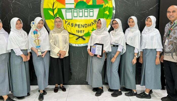 Tim Tari SMA Harapan 1 Medan Ukir Prestasi Ajang Dance Kompetition RRI Fest 2025