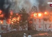 Hunian Pekerja Konstruksi IKN Terbakar