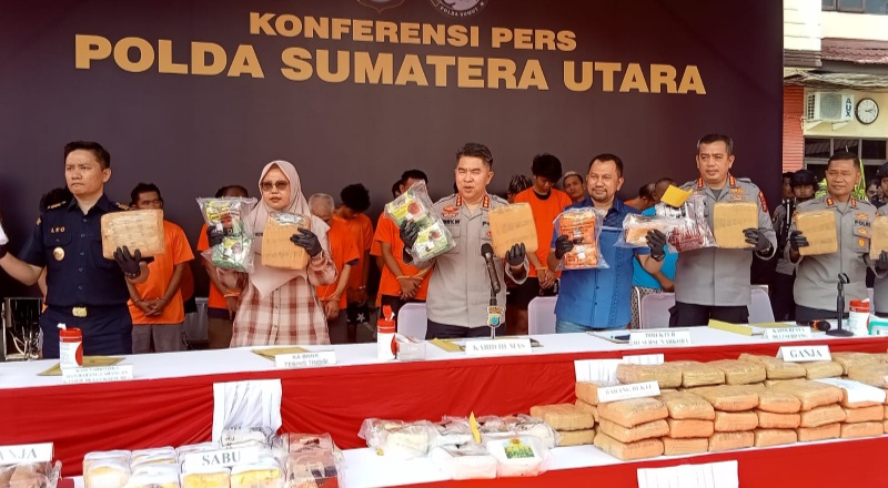 Dit Narkoba Polda Sumut Ajukan Penerbitan Red Notice Tiga DPO Narkoba