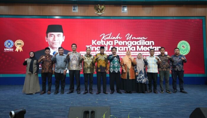 Kuliah Umum Fakultas Hukum:UMSU Dan PTA Medan Teken MoU