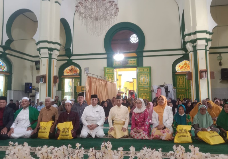 Kesultanan Deli Gelar Kegiatan Sosial Bersama Masyarakat Medan Utara