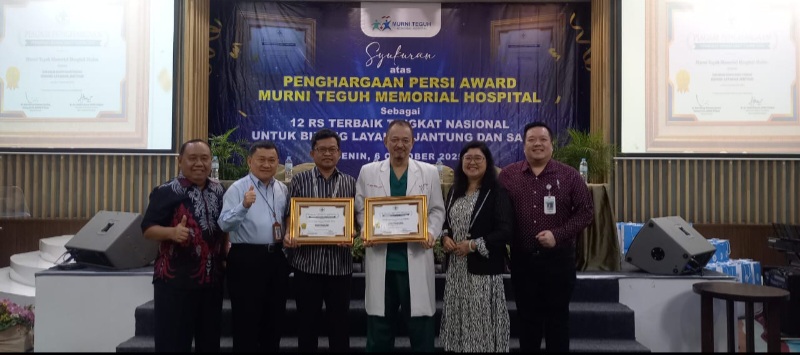 MTMH Medan Raih Prestasi RS Terbaik Nasional Layanan Jantung Dan Neurologi Dalam PERSI Award 2025