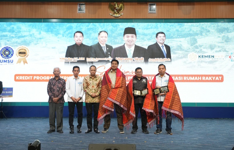 Menteri PKP Sosialisasi Kredit Program Perumahan Di UMSU