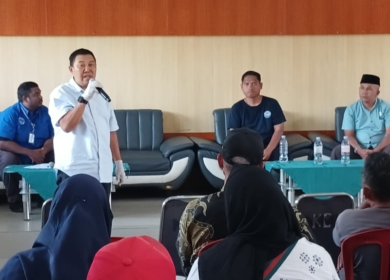 Jajaran Kecamatan Medan Marelan Diedukasi Deteksi Dini Diabetes Dan Tanggulangi Cybercrime