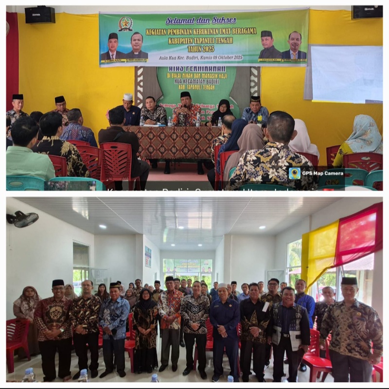 FKUB Tapteng Laksanakan Pembinaan Kerukunan Umat Beragama