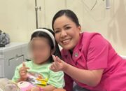 Ketua Bhayangkari Sumut Kembali Jenguk Bocah Viral Asal Nias, Beri Bantuan Dan Semangat