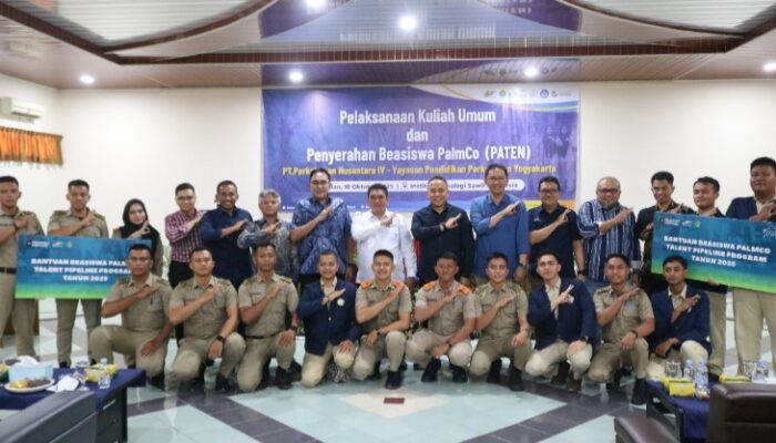 PalmCo Dan Kementan Sinergi Cetak Talenta Muda Perkebunan Berintegritas Melalui Beasiswa PATEN