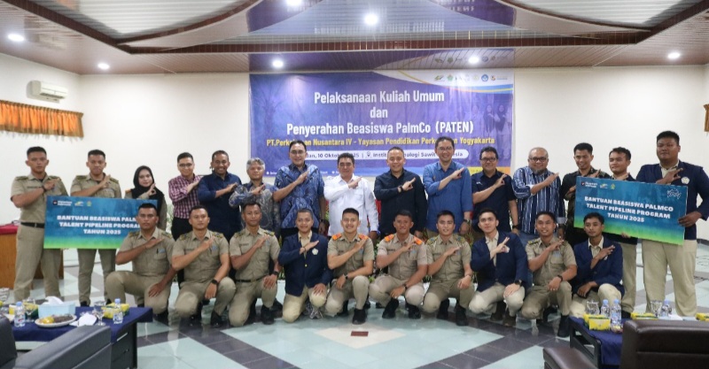 PalmCo Dan Kementan Sinergi Cetak Talenta Muda Perkebunan Berintegritas Melalui Beasiswa PATEN