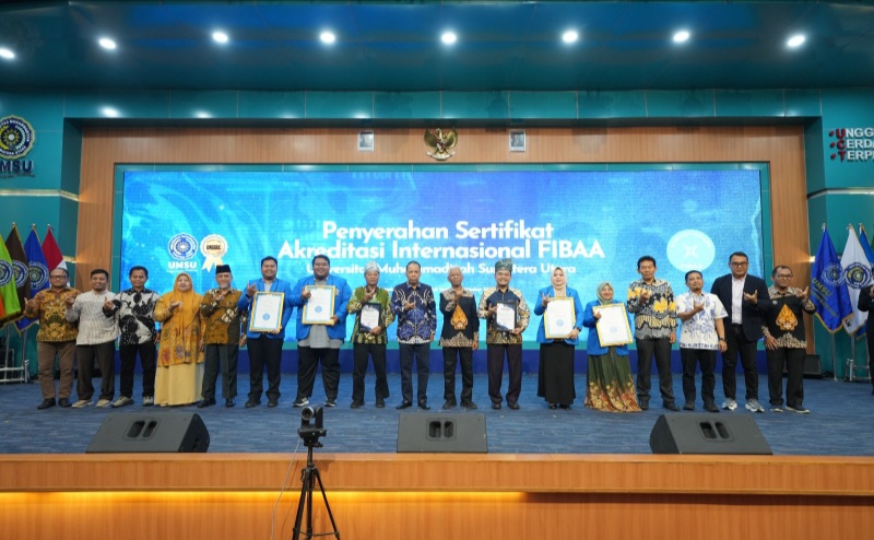 Empat Prodi UMSU Raih Akreditasi Internasional
