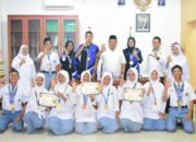 Marching Band MAN 3 Medan Raih Juara Umum Porkot Medan 2025