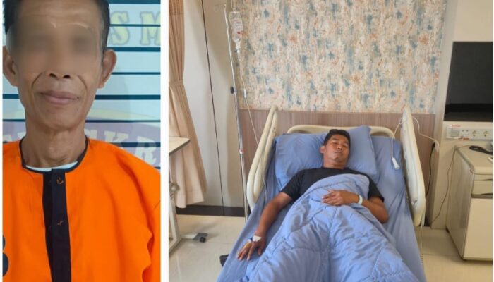 Dorong Lurahnya Ke Dalam Parit Hingga Luka, Warga Kelurahan Perintis Masuk Sel