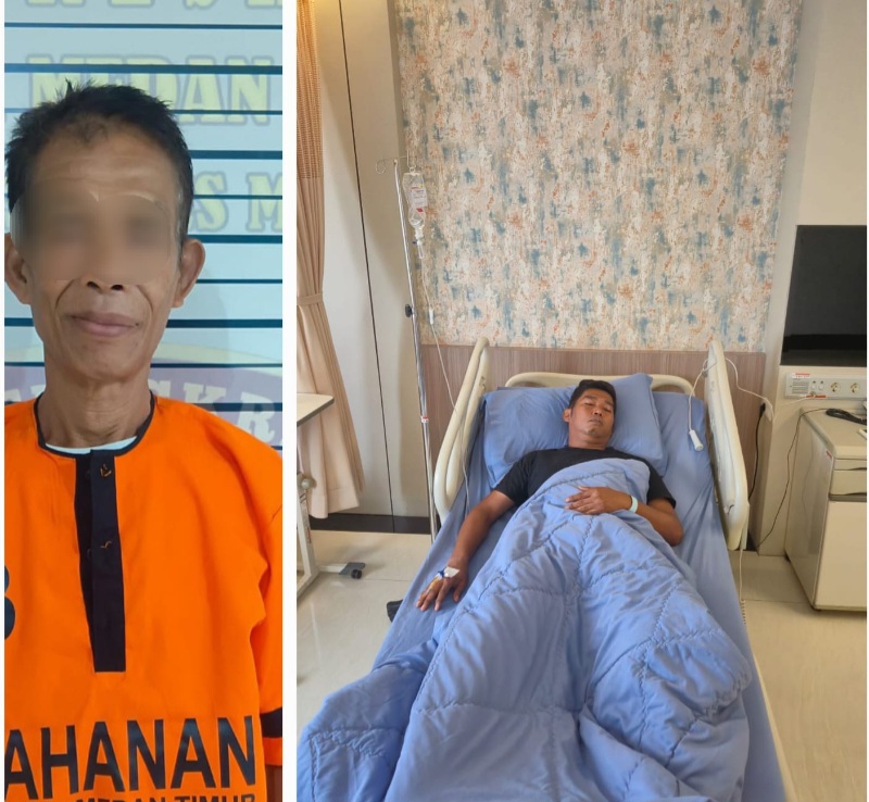 Dorong Lurahnya Ke Dalam Parit Hingga Luka, Warga Kelurahan Perintis Masuk Sel