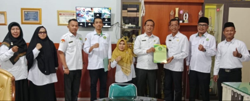 MTsN 1 Medan Terima Kunjungan Monev KIP PPID Kanwil Kemenag Sumut