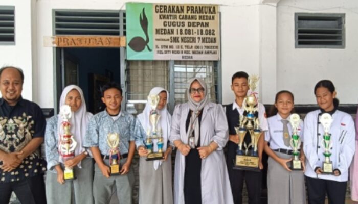 Didukung MBG, SMK 7 Medan Apresiasi Dan Bangga Siswa  Raih Berbagai Prestasi