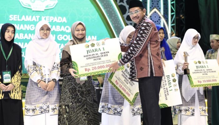 Kalimantan Timur Juara Umum STQH 2025, Sumatra Utara Masuk 10 Besar