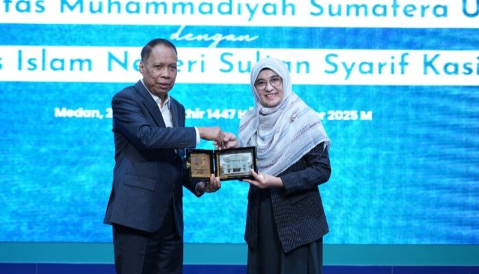 UMSU Dan UIN SUSKA Riau Sepakati Kerja Sama Tridharma Dan Internasionalisasi