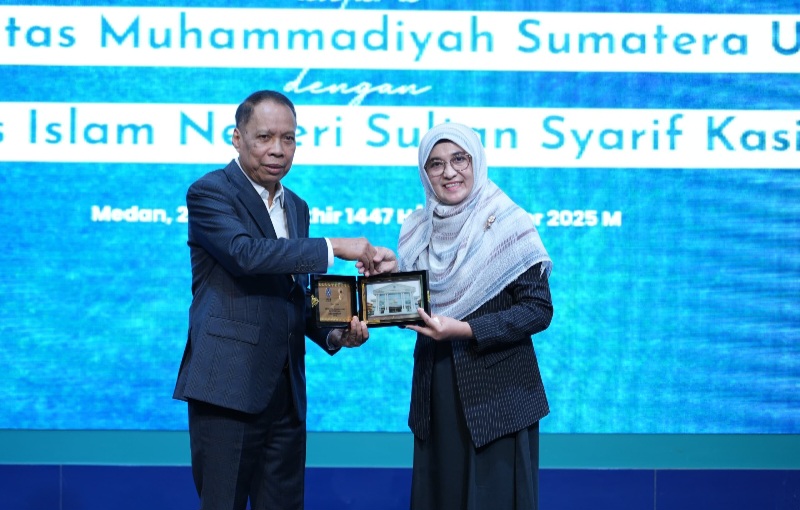 UMSU Dan UIN SUSKA Riau Sepakati Kerja Sama Tridharma Dan Internasionalisasi