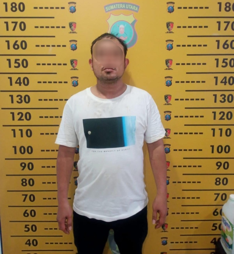 Pengedar Sabu Ditangkap Polsek Medan Kota Usai Aniaya Istri