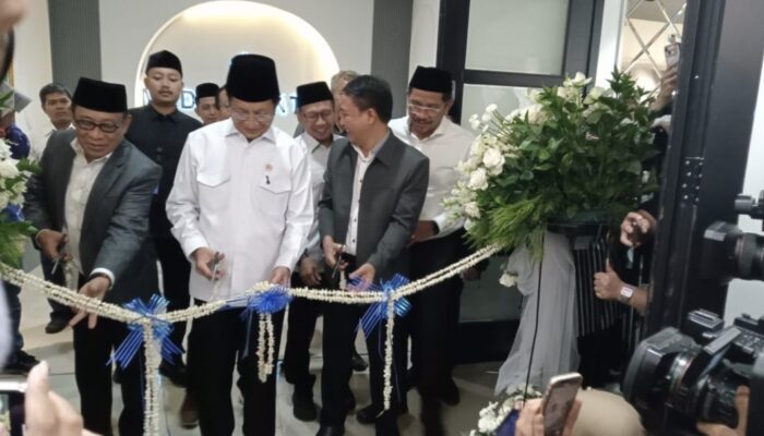 Resmikan Media Center Kemenag, Menag Minta Wartawan Tetap Kritis