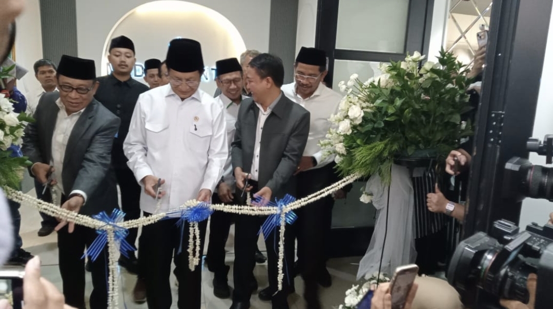 Resmikan Media Center Kemenag, Menag Minta Wartawan Tetap Kritis