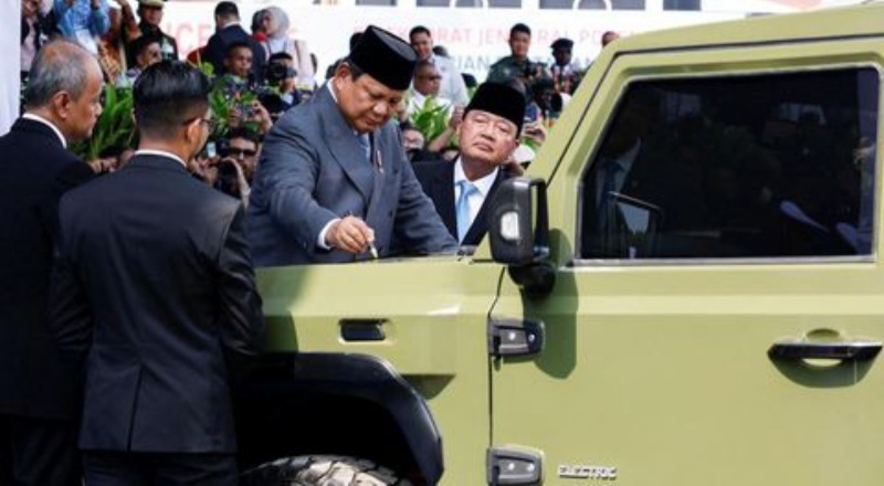 Prabowo Minta Menterinya Pakai Mobil Maung, Ini Rincian Harganya
