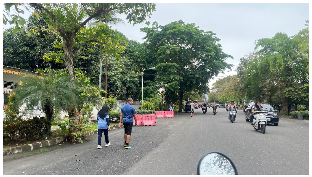 Lapangan Merdeka Langsa Jadi Destinasi Jogging Favorit Warga di Akhir Pekan