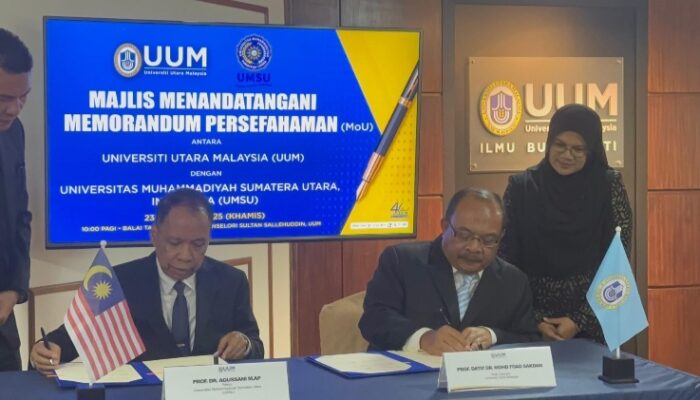 UMSU Dan Universitas Utara Malaysia Perkuat Kerja Sama Internasional