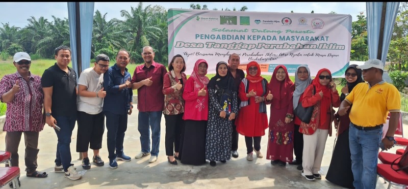 Cendekia Hijau Indonesia Dorong Kolaborasi PT Dukung Desa Tumpatan Nibung Jadi Desa Edukasi Dan Wisata Tanggap Perubahan Iklim