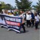 Ratusan TKS Nakes Tapteng Demo Di Depan Kantor Bupati, Ketua DPRD Turun Langsung Temui Massa