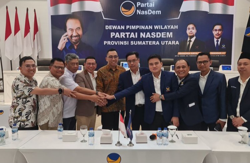 Kunjungi Kantor DPW Nasdem Sumut, Angkasa Pura Dan Garuda Minta Maaf Salah Tangkap Ketua Nasdem Sumut