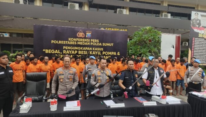 Polrestabes Medan Konsisten Sikat ‘Rayap Besi’ Dan Narkoba
