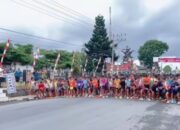 Polres Dairi Amankan KONI Dairi Run 5K, Ribuan Pelajar Ikut Serta