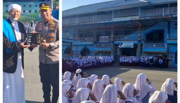 Bangun Karakter, Kapolrestabes Medan Pimpin Upacara Di Yayasan Jabal Noor