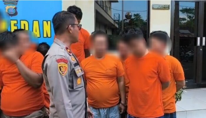 2 Bulan Beraksi, Lima Pemalsu STNK Dan BPKB Diringkus Polsek Sunggal