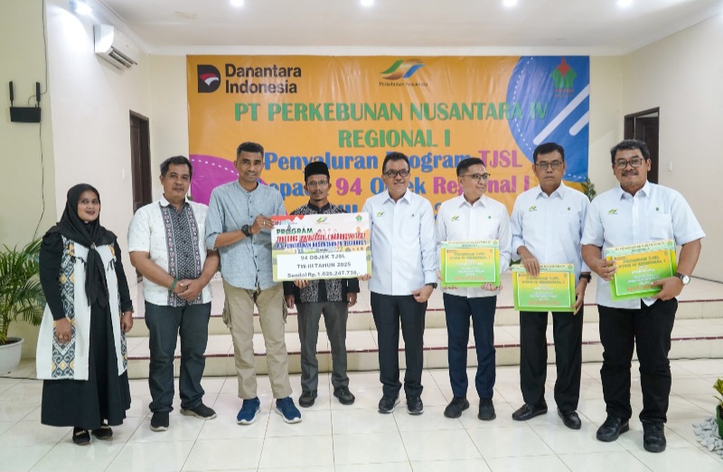 Rp1 M Dana TJSL Triwulan III 2025 Dorong Kualitas Hidup Masyarakat Medan