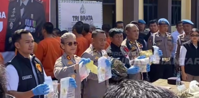 Polres Pematangsiantar Ungkap Sembilan Kasus Selama Oktober