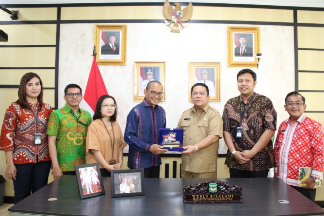 KPPU Jalin Silahturahmi Dengan Walikota Pematangsiantar