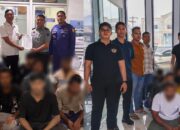 Kantor Imigrasi Belawan Serahkan 9 WNA Ke Rudenim Medan